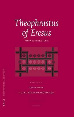 Theophrastus of Eresus: On Weather Signs(English, Electronic book text, unknown)