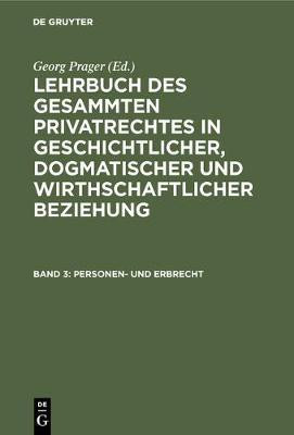 Personen- und Erbrecht(German, Hardcover, unknown)