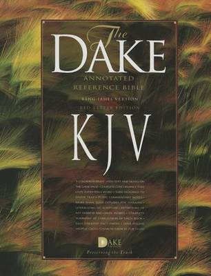Dake Annotated Reference Bible-KJV(English, Leather / fine binding, Dake Finis J)