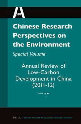 Chinese Research Perspectives on the Environment, Special Volume(English, Electronic book text, unknown)