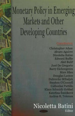 Monetary Policy in Emerging Markets & Other Developing Countries(English, Hardcover, unknown)