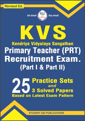 KVS PRT Recruitment Exam. (Part-I & Part-II) 25 Practice Sets(English, Paperback, Student Aid Publications)