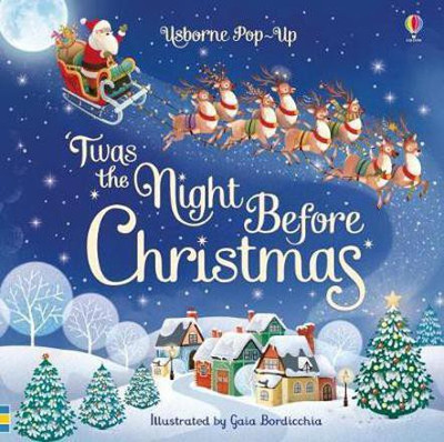 Pop-up 'Twas the Night Before Christmas(English, Board book, Moore Clement C.)