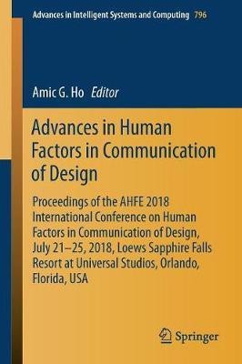 Advances in Human Factors in Communication of Design(English, Paperback, unknown)