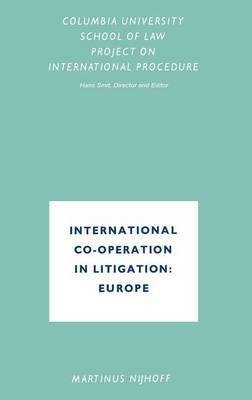 International Co-Operation in Litigation: Europe(English, Paperback, Smit Hans)