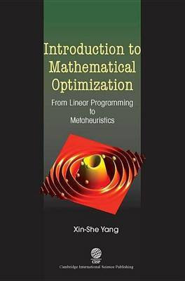 Introduction to Mathematical Optimization(English, Electronic book text, Yang Xin-She)