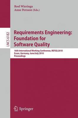 Requirements Engineering: Foundation for Software Quality(English, Paperback, unknown)