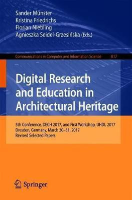 Digital Research and Education in Architectural Heritage(English, Paperback, unknown)