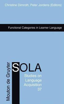 Functional Categories in Learner Language(English, Hardcover, unknown)