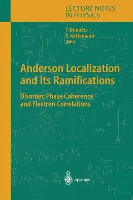 Anderson Localization and Its Ramifications(English, Hardcover, unknown)