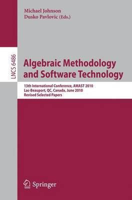 Algebraic Methodology and Software Technology(English, Paperback, unknown)