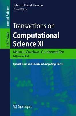 Transactions on Computational Science XI(English, Paperback, unknown)
