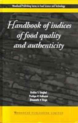 Handbook of Indices of Food Quality and Authenticity(English, Hardcover, unknown)