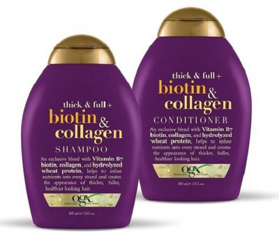 ogx Thick & Full + Biotin & Collagen shampoo and conditioner(2 Items in the set)
