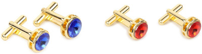 FashMade Brass Cufflink Set(Gold)