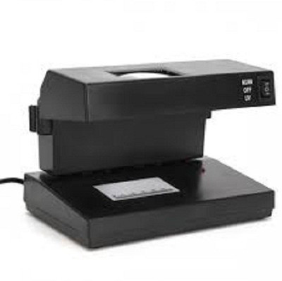 Security Store Fake Note Detector Machine (Black) (uv lamp) Handheld Counterfeit Currency Detector(MG)