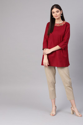 Indo Era Women Kurta and Trousers Set