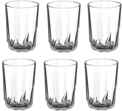 Treo FLORIA COOL Glass Set  (Glass, 218 ml, Clear, Pack of 6)
