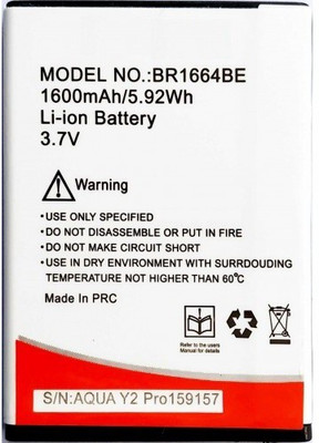 GIFFEN Mobile Battery For  INTEX Aqua Y2 Pro