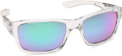 Fastrack Wayfarer Sunglasses(For Men, Blue, Green)