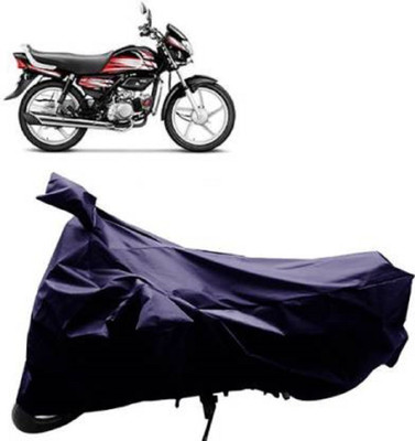 AutoRash Two Wheeler Cover for Hero(HF Deluxe, Blue)
