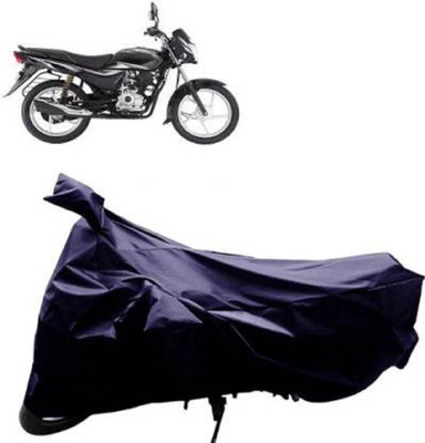 AutoRash Two Wheeler Cover for Bajaj(Platina, Blue)