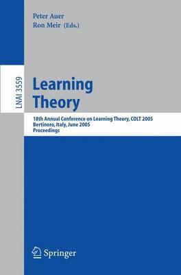 Learning Theory(English, Electronic book text, Auer Peter L)