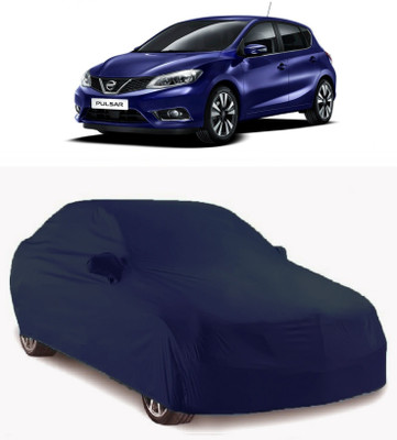 Gargi Traders Car Cover For Nissan Pulsar (With Mirror Pockets)(Blue)
