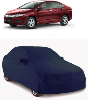 Gargi Traders Car Cover For Honda City i-Dtec (With Mirror Pockets)(Blue)