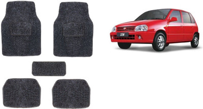 Autofetch Rubber Standard Mat For  Maruti Suzuki Zen(Black)