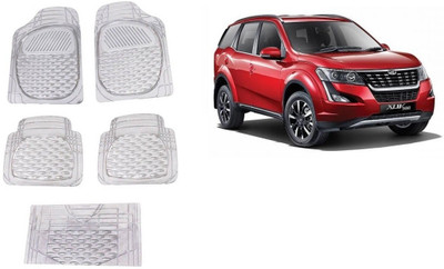 Autofetch Rubber Standard Mat For  Mahindra XUV 500(White)