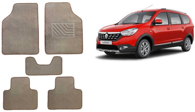 Autofetch Rubber Standard Mat For  Renault Lodgy(Beige)