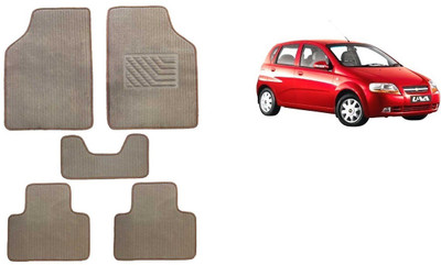 Autofetch Rubber Standard Mat For  Chevrolet UVA(Beige)