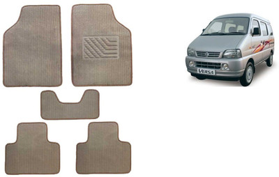 Autofetch Rubber Standard Mat For  Maruti Suzuki Versa(Beige)