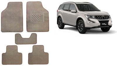 Autofetch Rubber Standard Mat For  Mahindra XUV(Beige)