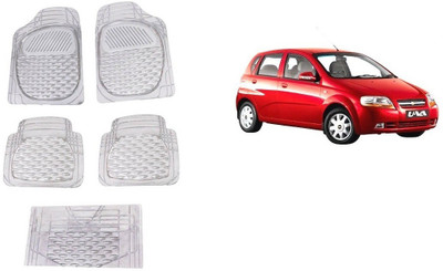 Autofetch Rubber Standard Mat For  Chevrolet UVA(White)