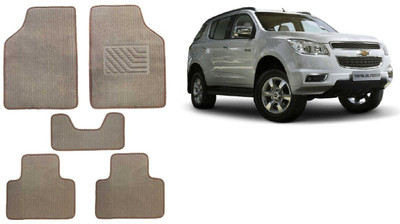 Autofetch Rubber Standard Mat For  Chevrolet Trailblazer(Beige)
