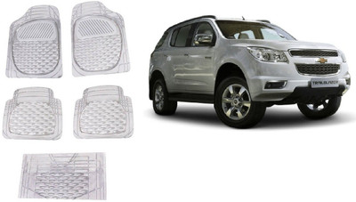 Autofetch Rubber Standard Mat For  Chevrolet Trailblazer(White)