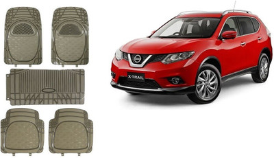 Autofetch Rubber Standard Mat For  Nissan X-Trail(Grey)