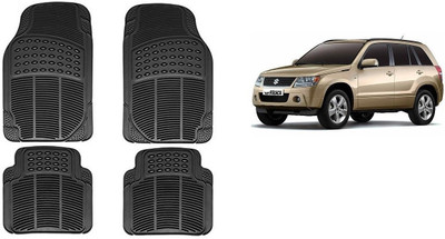 Autofetch Rubber Standard Mat For  Maruti Suzuki Grand Vitara(Black)