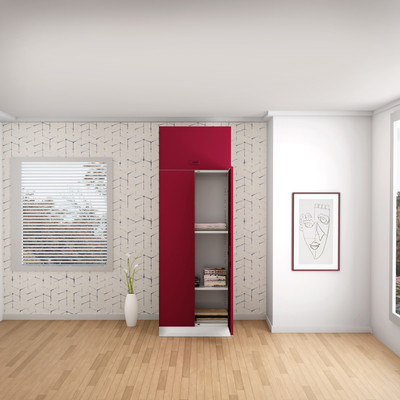 Godrej Interio Wardrobe H1 Metal Almirah Finish Color Textured