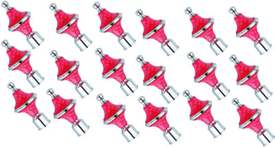 GROWNIX Pink Rod Rail Bracket Metal(Pack of 18)