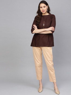 Indo Era Women Kurta and Palazzo Set