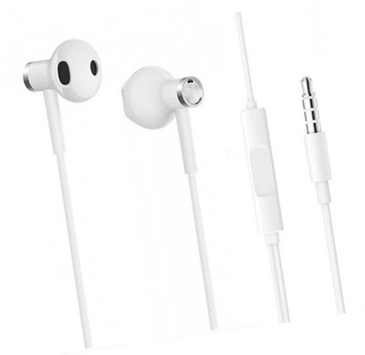 Alishark EARPHONE 4S Wired Headset(White, Wired in the ear)