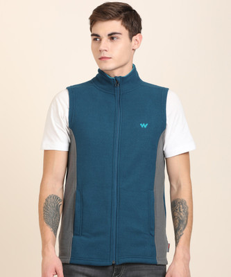 Wildcraft Sleeveless Colorblock Men Jacket