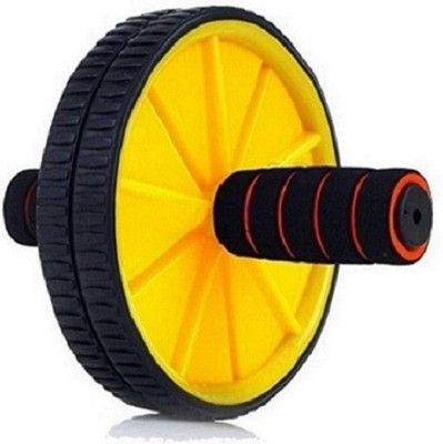 RAISSA DOUBLE WHEEL ANTI SLIP AB ROLLER Ab Exerciser(Black)