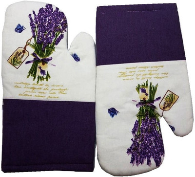HOMEFLY Multicolor Cotton Kitchen Linen Set(Pack of 2)
