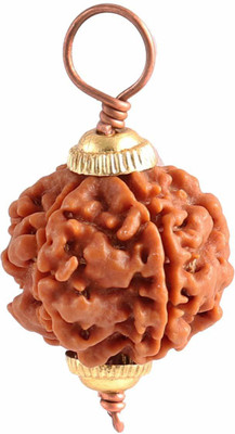 Suruchi Gems & Jewels Certified Natural Seven Mukhi (7 face) Rudraksha With Lab Tested Certificate Wood Pendant