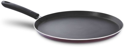 jenny sales and services 3mm thick heavy nonstick roti chapati dosa tawa 25cm cookware Tawa 25 cm diameter(Stainless Steel, Non-stick, Induction Bottom)