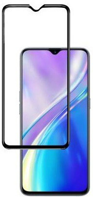 Caseline Edge To Edge Tempered Glass for Realme XT, Realme X2(Pack of 1)